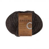 Cuộn len sợi lông cừu Merino pha lạc đà Alpaca màu tự nhiên không nhuộm Gazzal Baby Alpaca Pure Color - Ảnh 9