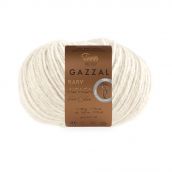 Cuộn len sợi lông cừu Merino pha lạc đà Alpaca màu tự nhiên không nhuộm Gazzal Baby Alpaca Pure Color