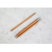 Bộ kim đan vòng thay dây bằng tre Seeknit Curve Koshitsu IC 15 cm / 6" First set / Seeknit Case 2 Off-white 60257 - Ảnh 3