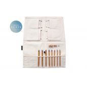 Bộ kim đan vòng thay dây bằng tre SeeKnit Curve Koshitsu IC 12.5cm / 5" First set / Seeknit Case 2 Off-white 60249