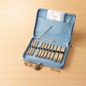 Alternative view of Bộ Kim Đan Len Thủ Công Clover Bamboo Circular Knitting Needles "TAKUMI" Combo <Long> 45151